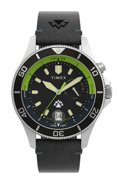 Timex Expedition North® Slack Tide 41mm Leather Band