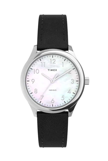 Timex Modern Easy Reader 3-Hand 32mm Leather Band TW2W15900 手表