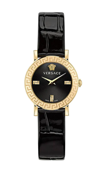 Versace Versace Petit 2-Hand 28mm Leather Band：时尚优雅的精致魅力。